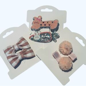 Girls Hair Accessories Bundle Cute Clips Barrettes